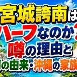 宮城誇南はハーフなのか？噂の理由と名前の由来・沖縄の家族構成