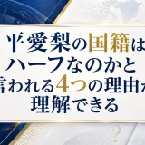 平愛梨の国籍はハーフなのかと言われる4つの理由が理解できる