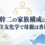 石丸幹二の家族構成は3人｜父親は住友化学で母親は香川県出身