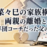 関菜々巳の家族構成｜両親の離婚と少年団コーチだった父の素顔